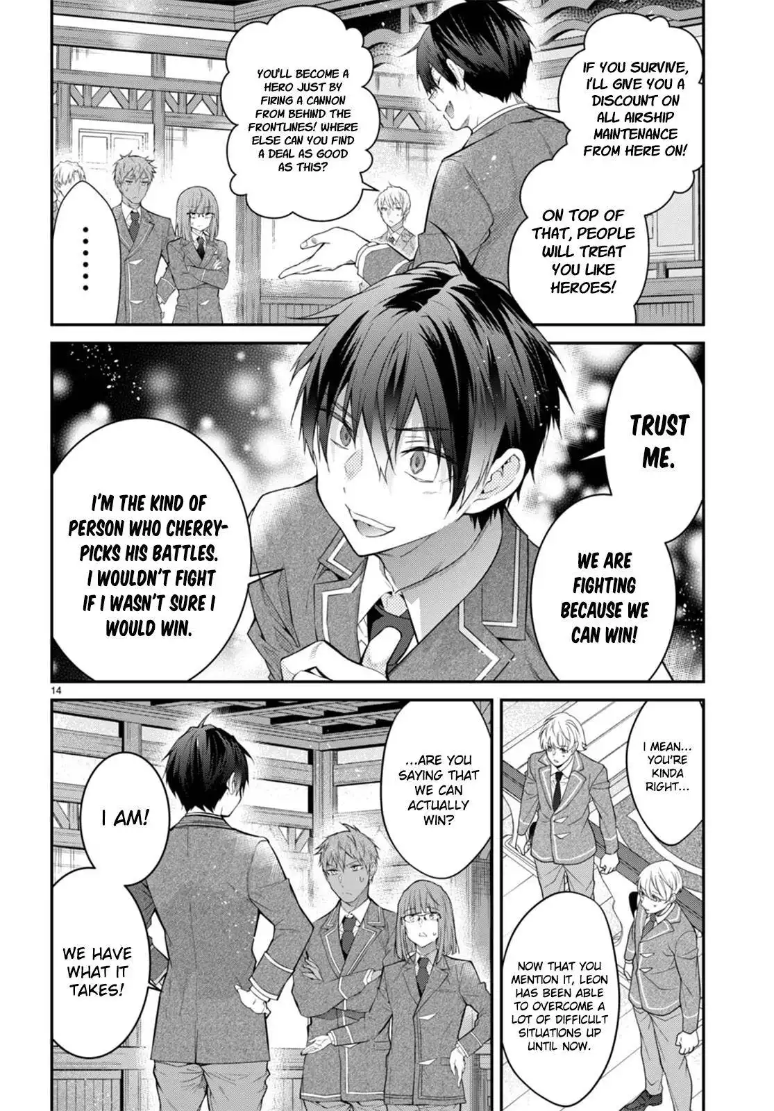 Otome Game Sekai wa Mob ni Kibishii Sekai Desu Chapter 50 14